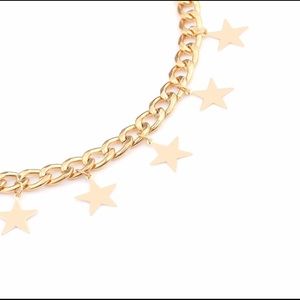Aura Jewelry - Star Loaded Chain Choker Aura Jewelry - Star Loaded Chain Choker